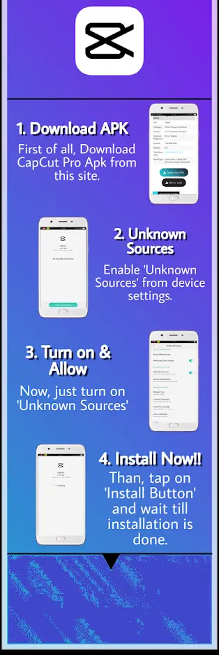 CapCut Mod APK Download Latest v14.3.0 Unlocked All 6 install capcut old versions